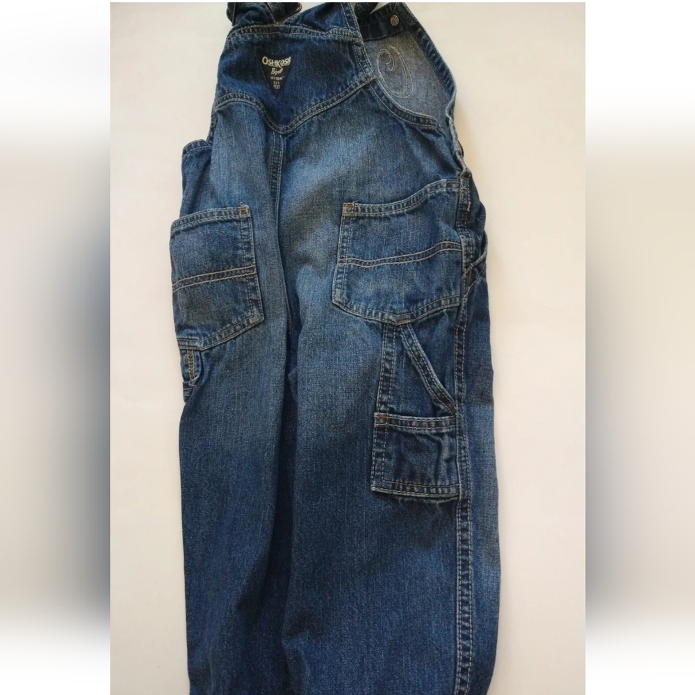 Lot of 2 Branded Boys Blue Jeans Bootcut & Oshkosh B’gosh 18 - 24 Months Cotton - Picture 7 of 16